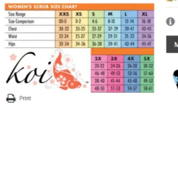 NWT Womens Koi Basics Laurie Scrub Pants Yoga Uniform PLUS SIZE 4X Navy Blue - Picture 5 of 5